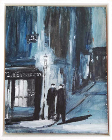 Night Police (After Brassai) Art Title - Online Art Shop Brighton, UK 